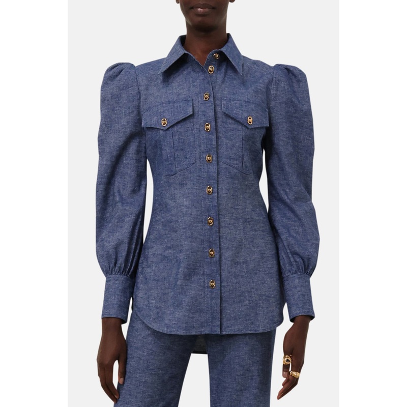 Eden Chambray Tunic|0|1|2