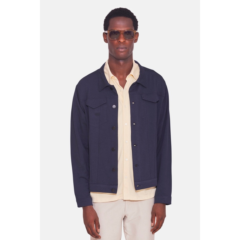 Light Trucker Jacket Navy|XS|S|M|L|XL|XXL