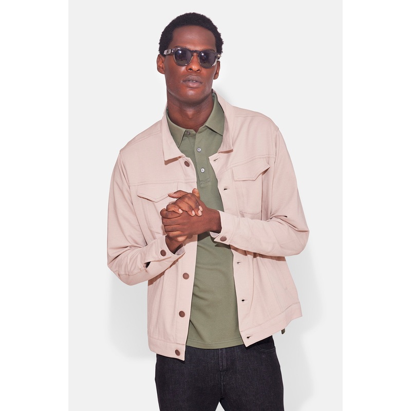 Light Trucker Jacket Sand|XS|S|M|L|XL|XXL