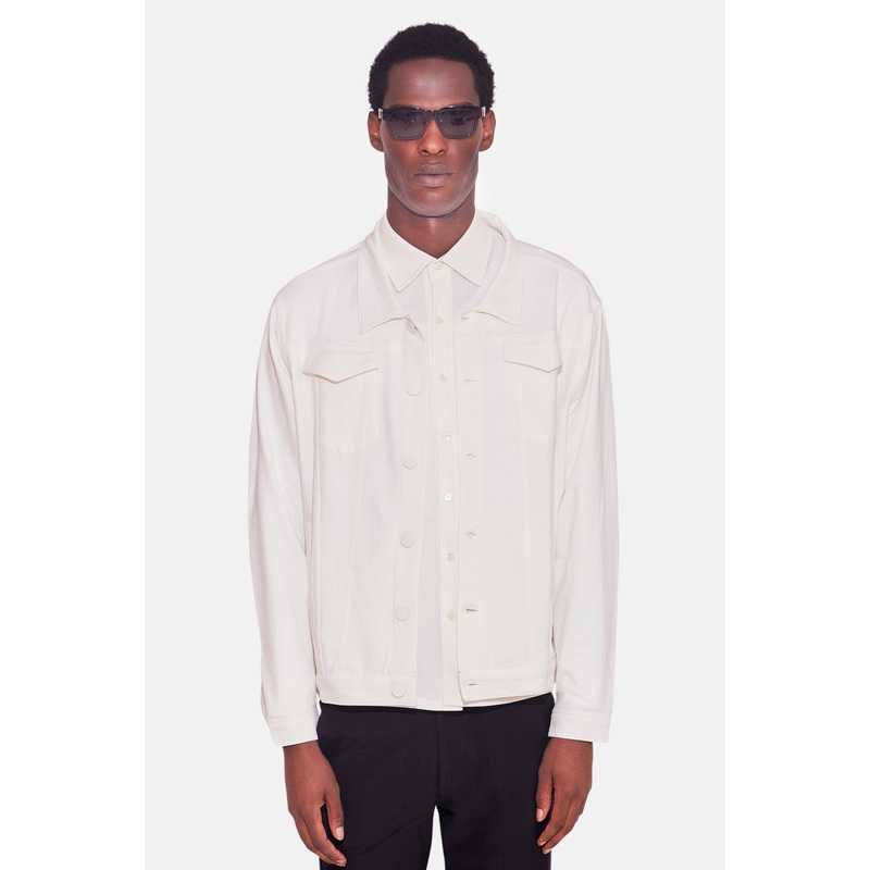 Light Trucker Jacket White|XS|S|M|L|XL|XXL