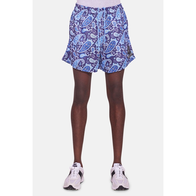 Paisley Mesh Short Navy|XS|S|M|L|XL|XXL