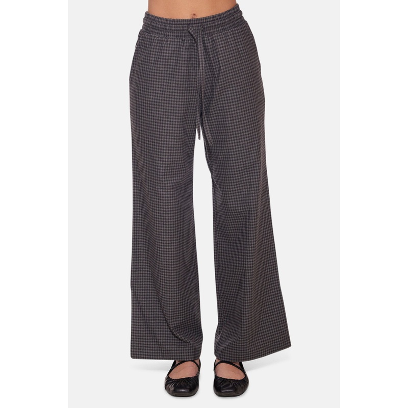 Alpine Twill Pant Charcoal Gingham