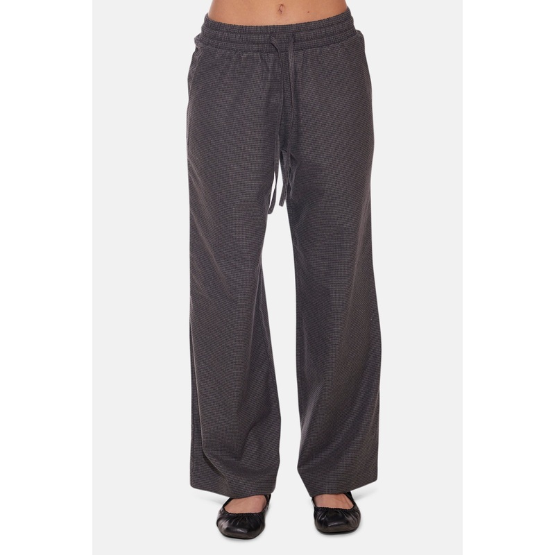 Alpine Twill Pant Charcoal Houndstooth