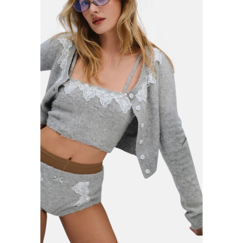 Arinah Cardigan Grey|XXS|XS|S|M|L