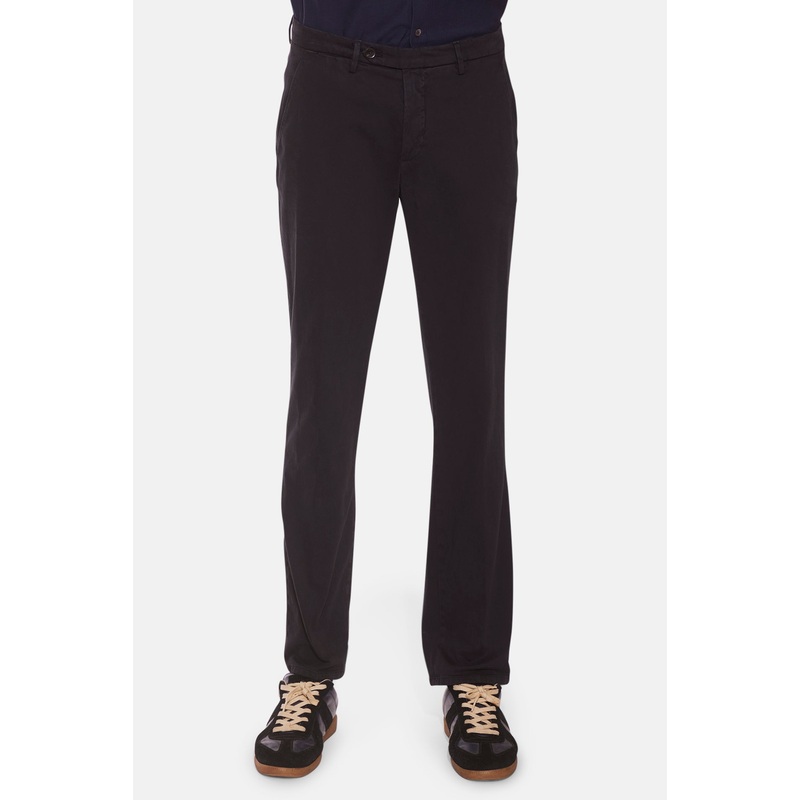 Cotton Stretch Pants Black|28|30|31|32|33|34|36|38