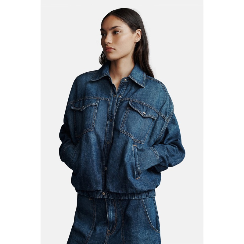 Denim Bubble Jacket|XS|S|M