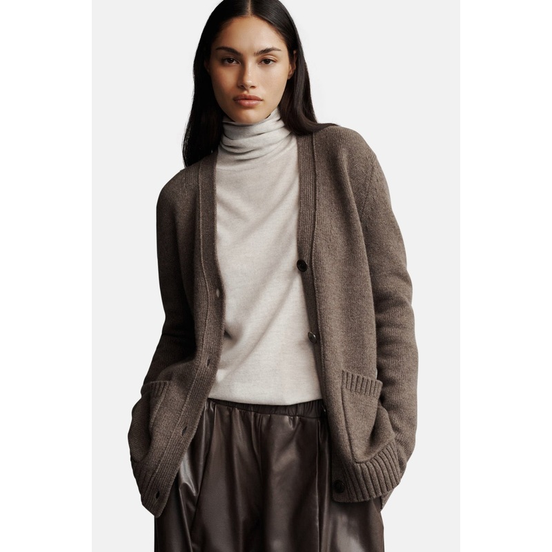 Phoebe Cardi Fudge Melange|S|M|XS