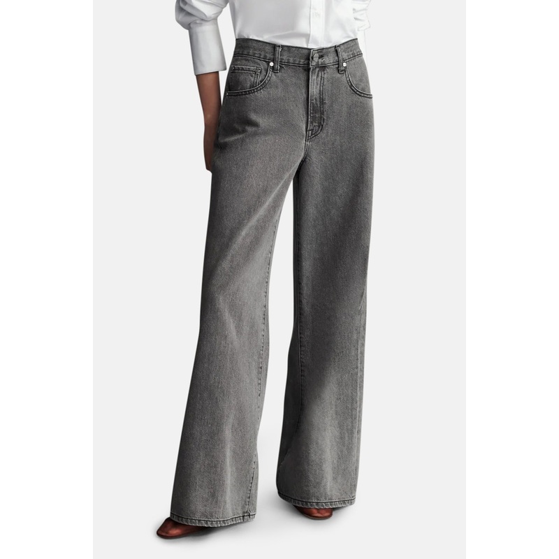 Tiny Dancer Jean In Dark Grey Denim