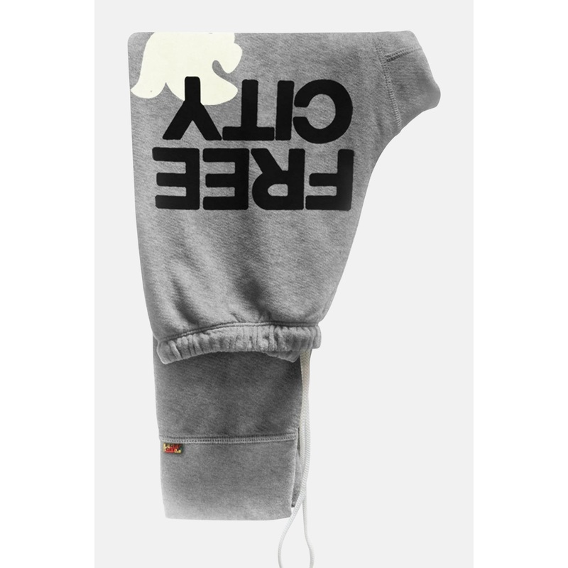 FREECITY LARGE 3/4 Sweats Heather/Cream