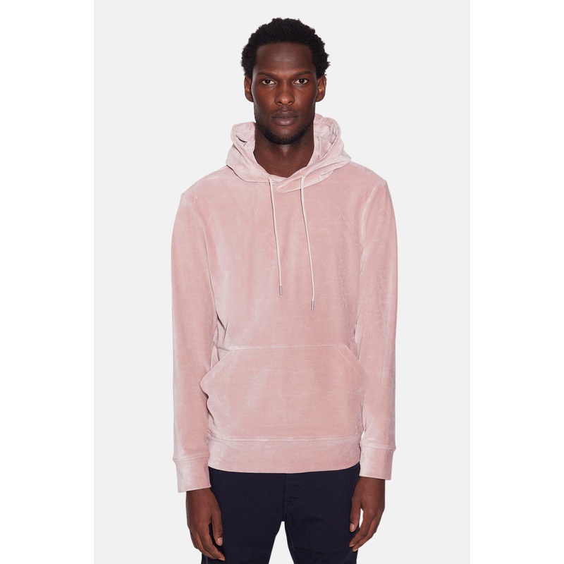 Micro Cord Velour Hoodie Pink|XS|S|M|L|XL