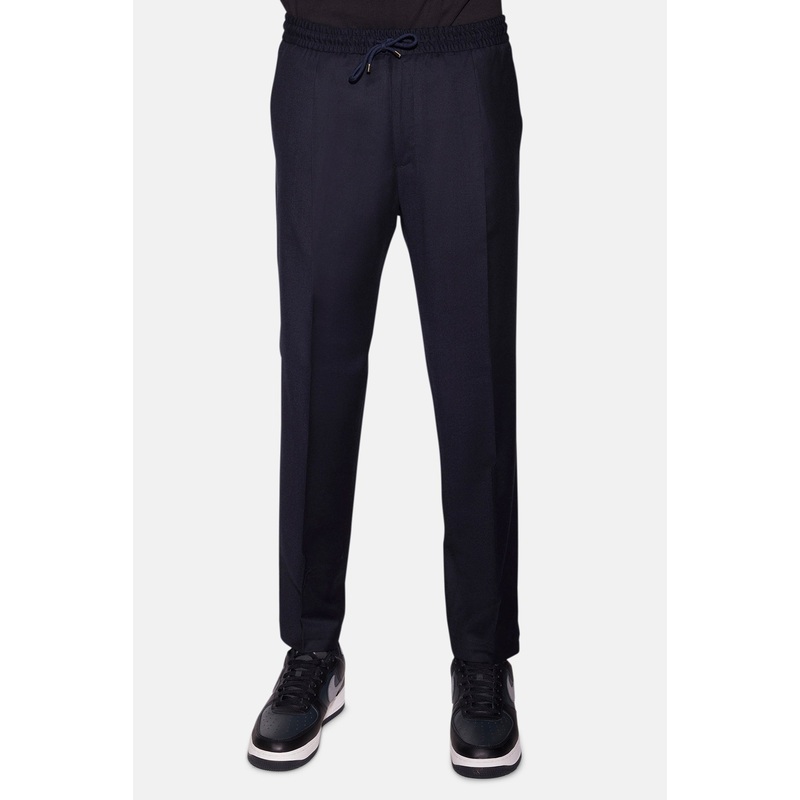 Wool Slim Trouser Navy|27|28|29|30|31|32|33|34|36