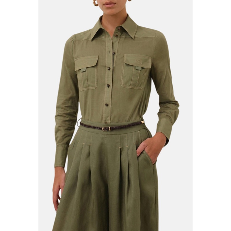 Wylie Body Shirt Olive|0P|0|1|2|3