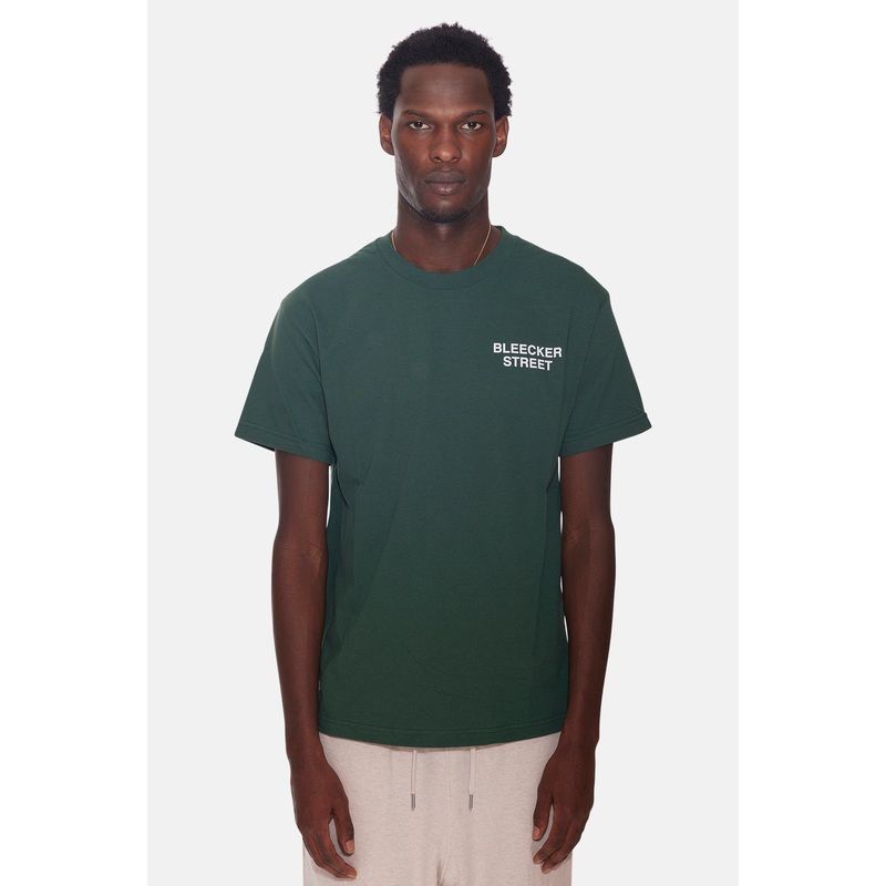 Bleecker Street Run The Block Tee Green