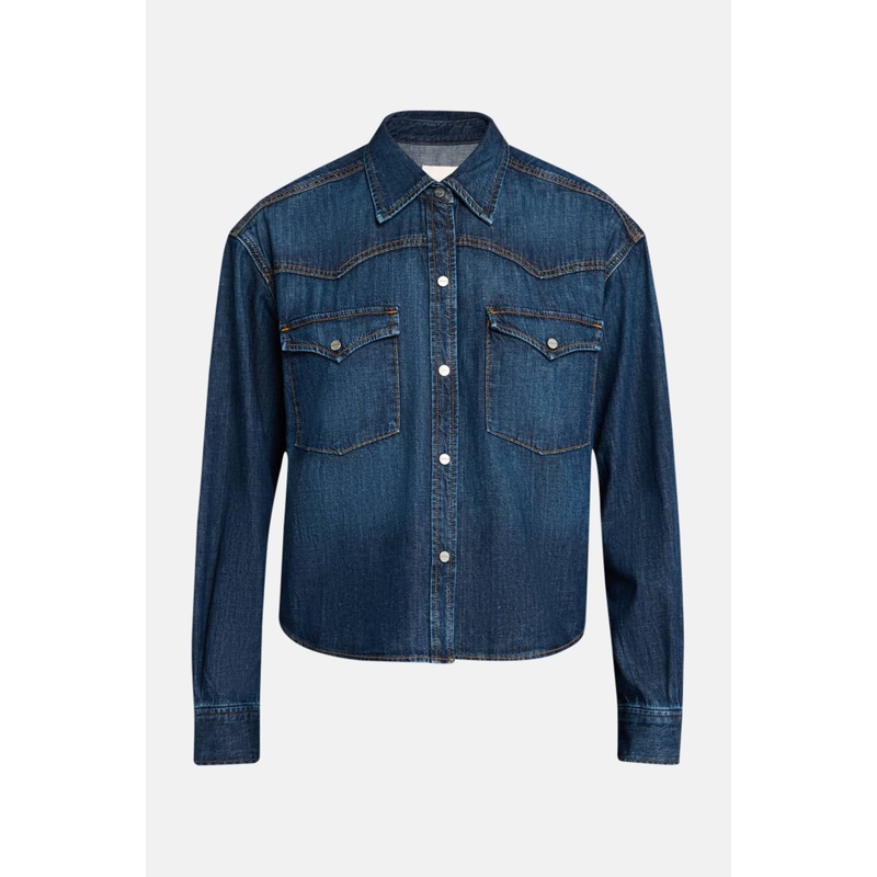 Cropped Og Shirt Dark Indigo|XS/S|M/L
