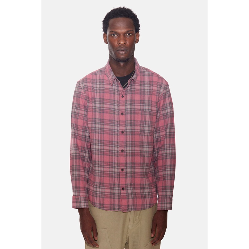 Flannel Shirt Pink Plaid|XS|S|M|L|XL|XXL|XXXL