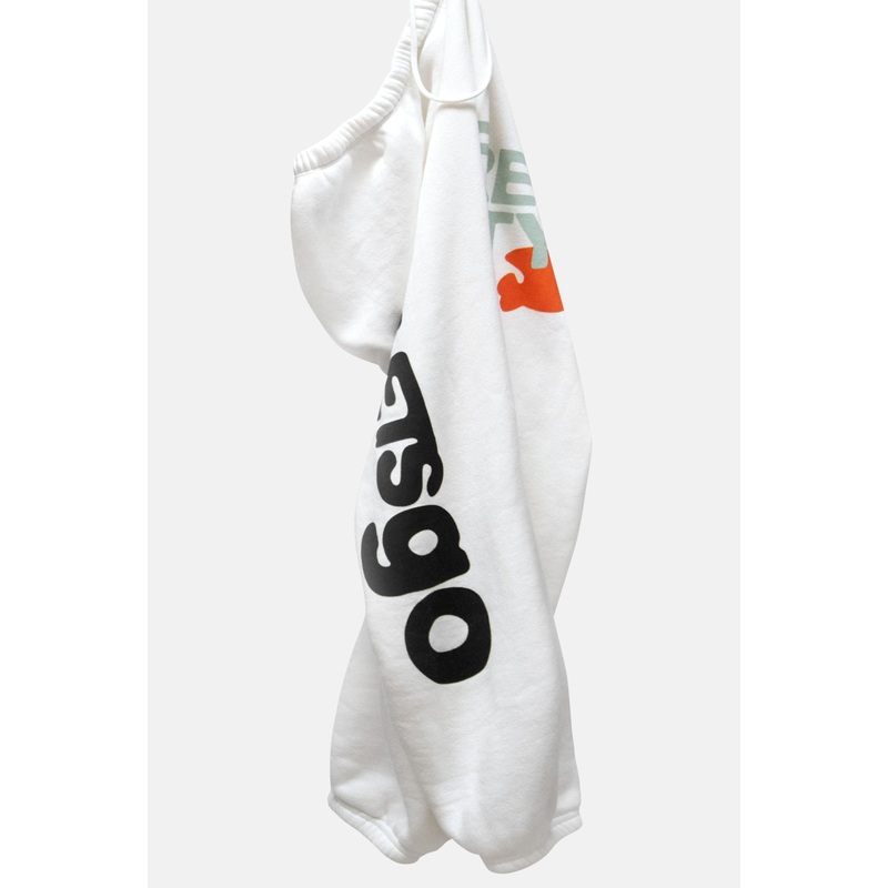 FreeCity Circa’99 OG LetsGo Oldschool Polyblend/Fluff Sweatpant White Out