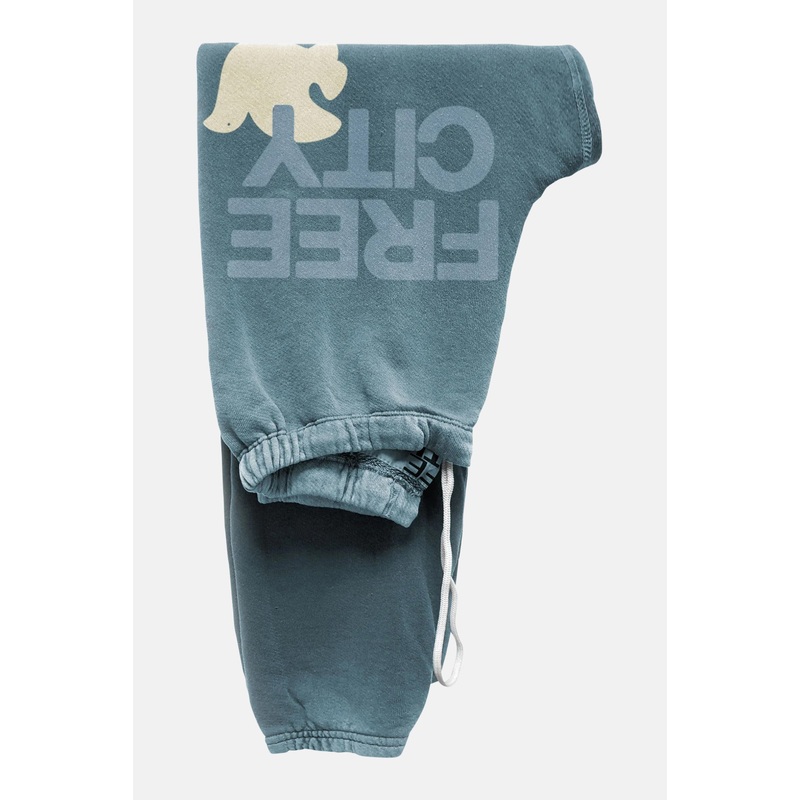 FREECITY Large Sweatpant Blue Petal