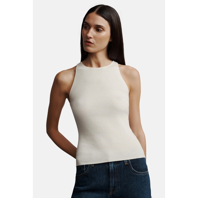 Harbor Tank in Cashmere Ivory|XS
