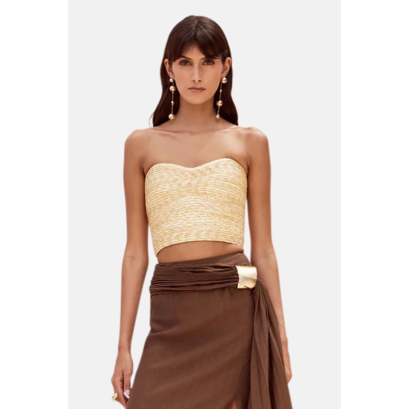 Jacira Sleeveless Top Natural|XS|S