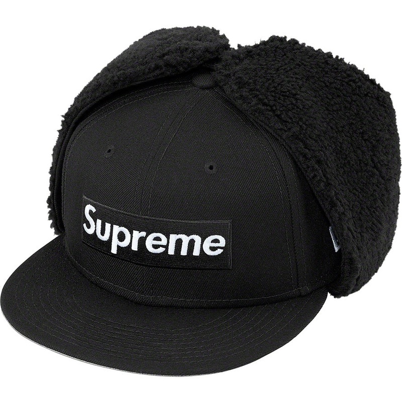 Earflap Box Logo New Era Black