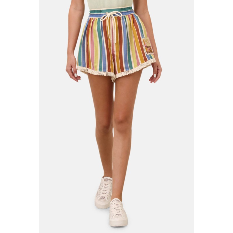 Everley Relaxed Short Multi Stripe