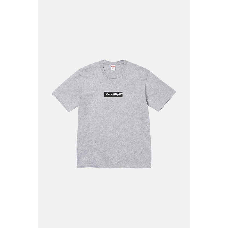 Futura Box Logo Tee Heather Grey