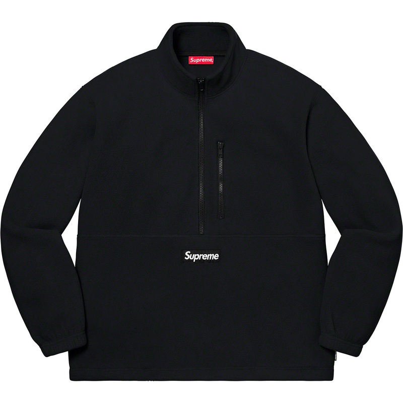 Polartec Half Zip Pullover Black