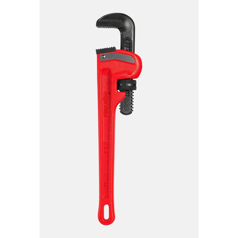 Rigid Pipe Wrench Red|OS|Red