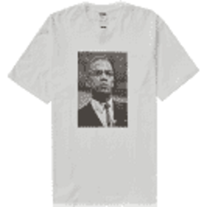 Roy DeCarava Malcolm X Tee White