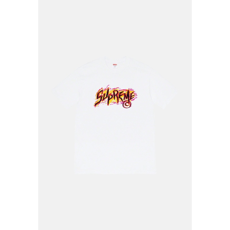 Scratch Tee White|XL|White