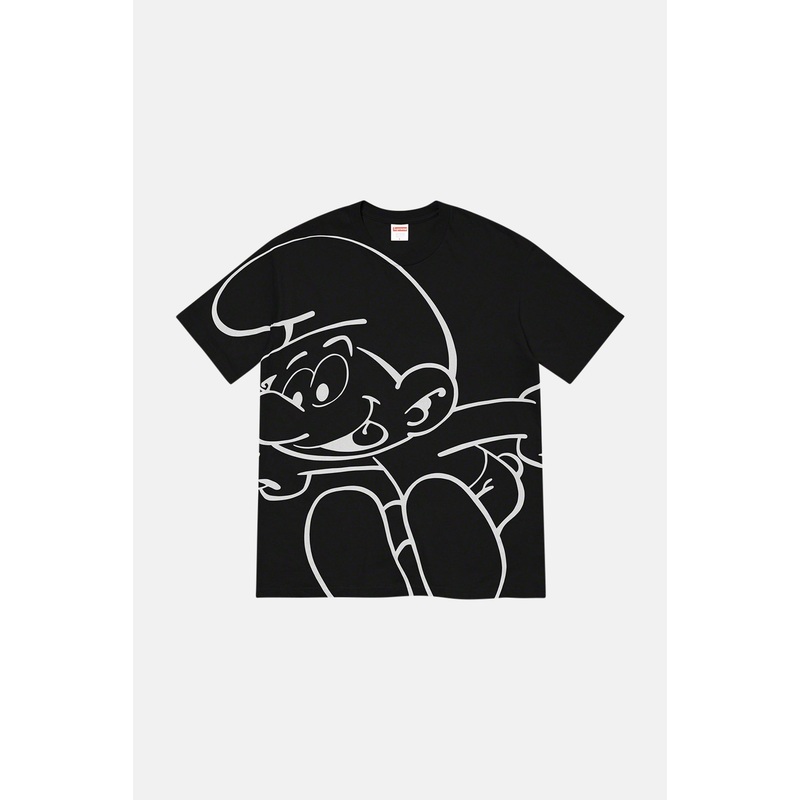 Smurfs Tee Black|L|Black