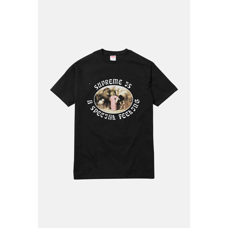 Special Feeling Tee Black|L|Black
