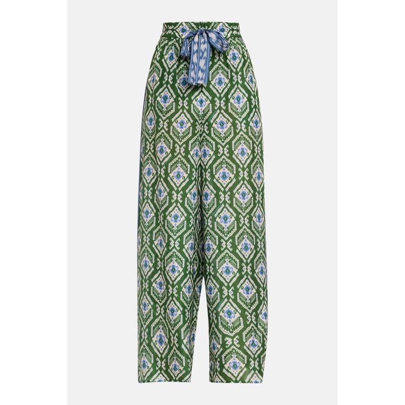 Wylie Relaxed Pant Green/Blue|0P|0|1|2