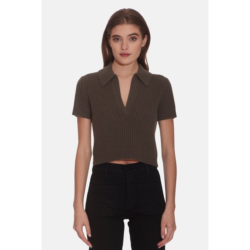 Farrah Short Sleeve Polo Tarnished