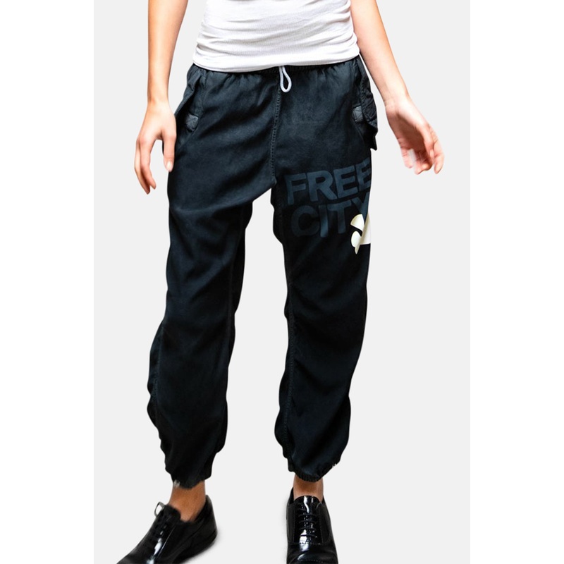 Flap/Snap FREECITY LARGE Matte/Satin Airjump Pant Superblack