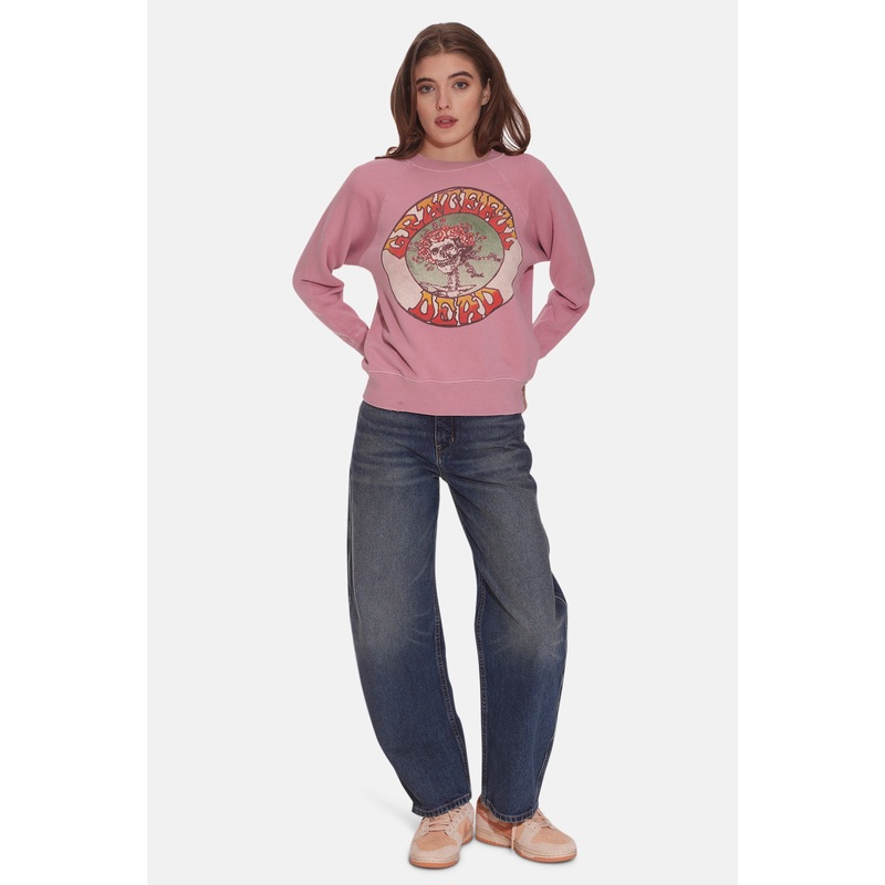 Greatful Dead Shrunken Sweatshirt Petal