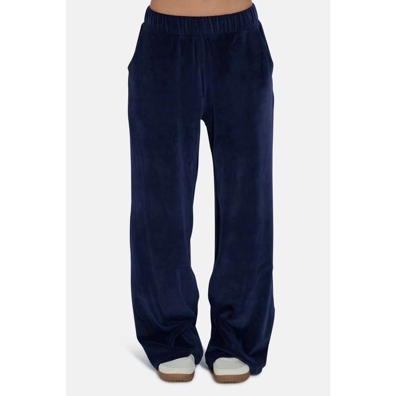 Mari Velour Pant Navy|XXS|XS|S|M|L