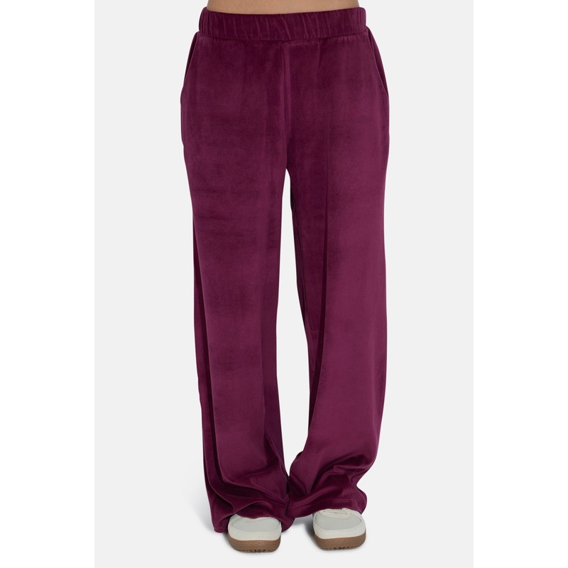 Mari Velour Pant Plum|XXS|XS|S|M|L