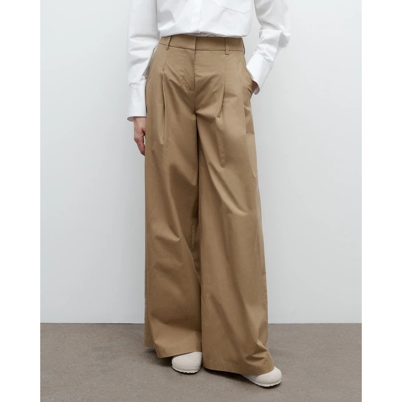 Next Didi Pant in Super Compact Poplin Kelp