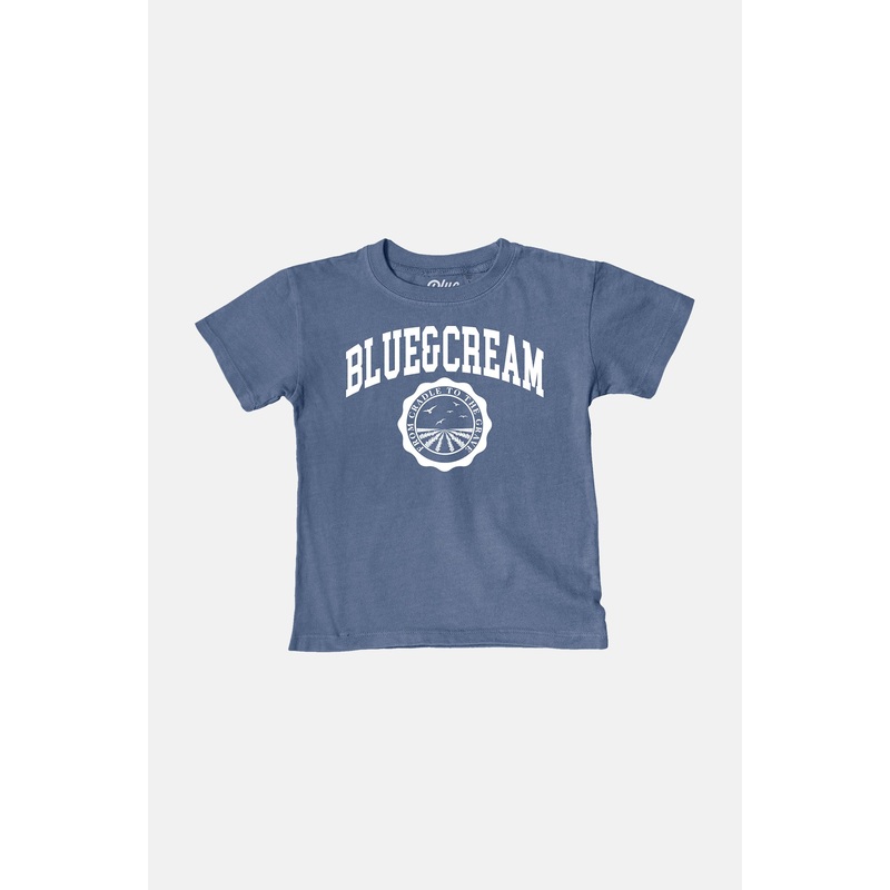 Toddler Cradle To The Grave Tee Pacific Blue