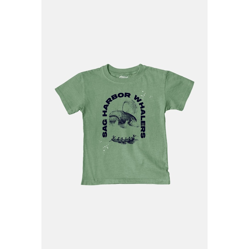 Toddler Sag Harbor Whalers Tee Green