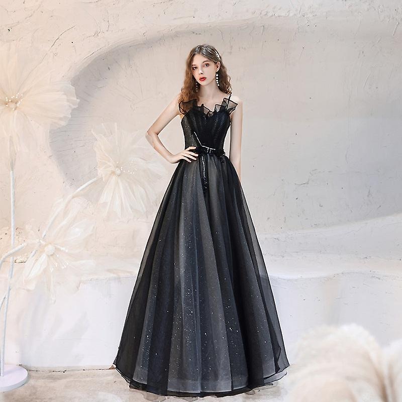 Small People Show Thin Student Art Test Temperament Socialite Banquet Dress | Fruugo SG