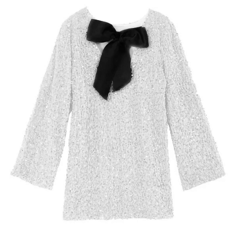 Fashionable Mini Dress Women’s Long Sleeve Short Dresses with Bowknot, Perfect for Evening Parties  White XL | Fruugo SG