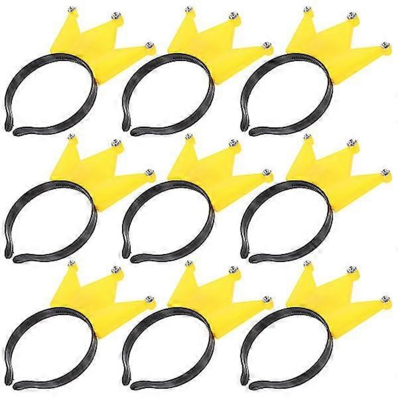 9pcs Adorable Cartoon Crown Pattern Hairband Iesting Kids Headdress Ornamental Headwear | Fruugo SG