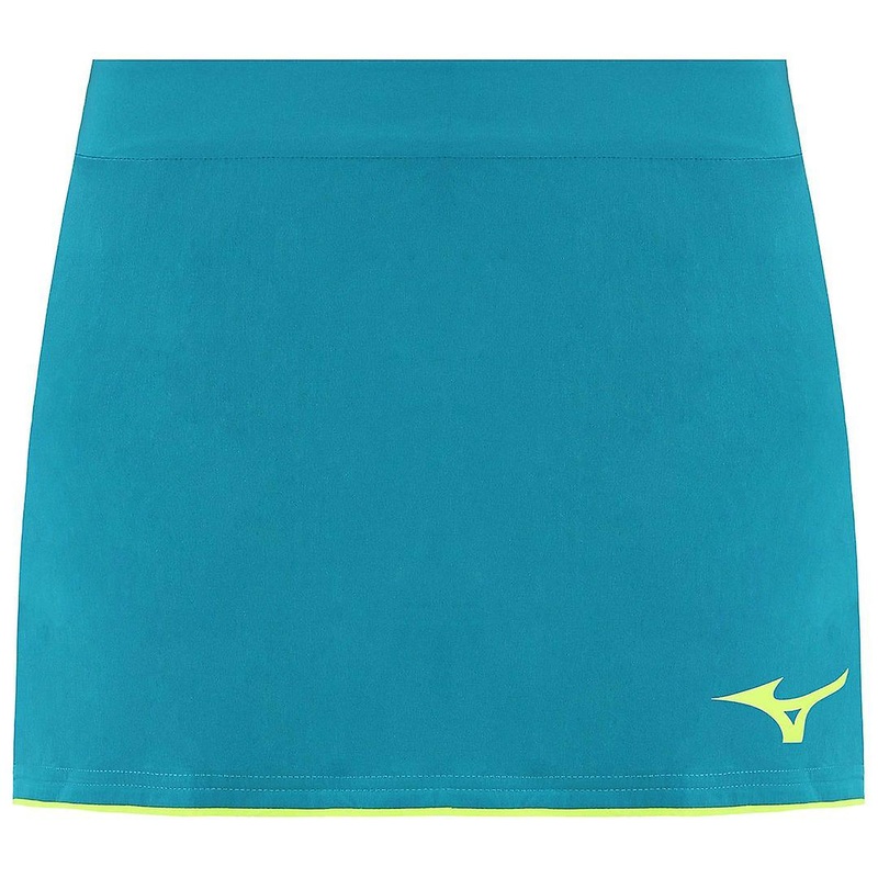 Mizuno Stretch Waist Plain Teal/Yellow Womens Flex Skort K2GB770132 | Fruugo SG