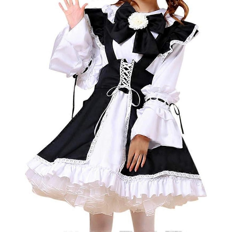 Women’s Fashion Outfits Cute Outfit Cosplay Costume Dress Set Short Puff Sleeve A Line Casual Women Short Summer | Fruugo SG