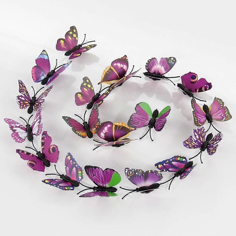 4.5CMPVC simulation butterfly band clip headdress (any 4 random delivery)# Ins Christmas party performance girl purple Rapunzel dress satin double lac | Fruugo SG