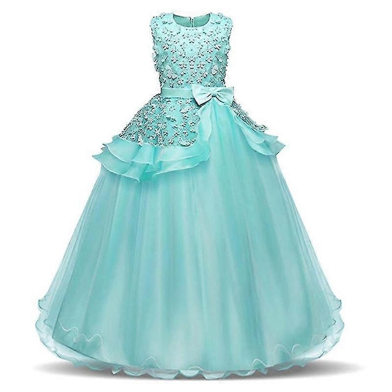 Girls Pageant Princess Dresses Party Prom Gown, Green | Fruugo SG