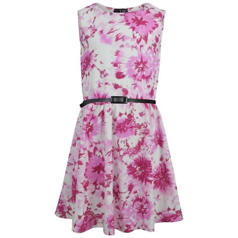 A2Z Kids Girls Skater Dress Sleeveless Comfortable Lightweight Casual Dress | Fruugo SG