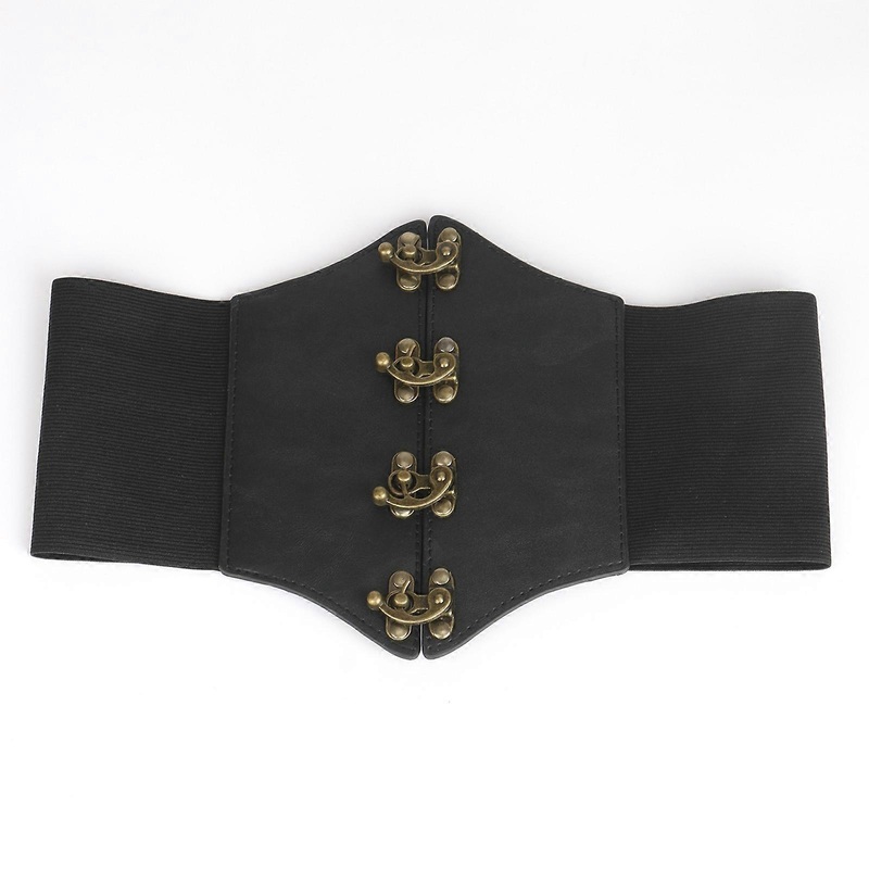 Women Shirt Wide Waist Belt Vintage Elegant Elastic Rope Universal Waist Belt Women Dress Shirt Wide Waist Seal Corset  M | Fruugo SG